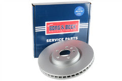 Borg & Beck - BRAKE DISC SINGLE - BBD6190S - Fits: A4 (8W2,B9), A5 (F53) 05/16-