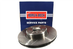 Borg & Beck - BRAKE DISC SINGLE - BBD7007S - Fits: 3 Series (F30,34,80) + M Tech 04/11-