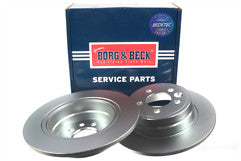 Borg & Beck - BRAKE DISC PAIR - BBD4228 - Fits: Rover,MG. 75 99-
