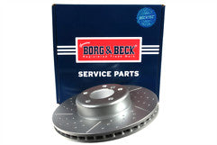 Borg & Beck - BRAKE DISC SINGLE - BBD7012S - Fits: 1,2,3,4 Series M Sport 12/11-19