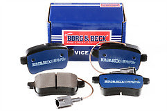 Borg & Beck - REAR BRAKE PADS - BBP2240 - Fits: Alfa Romeo Giulietta 05/10-