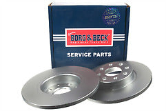 Borg & Beck - BRAKE DISC PAIR - BBD4715 - Fits: Vauxhall Corsa 1.0 06-