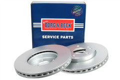Borg & Beck - BRAKE DISC PAIR - BBD5325 - Fits: MB A,B Cls 220CDI(W176,246)11-