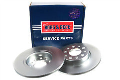 Borg & Beck - BRAKE DISC PAIR - BBD4515 - Fits: Alfa 159  1.9, 2.2 09/05-