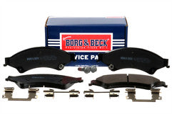 Borg & Beck - FRONT BRAKE PADS - BBP2406 - Fits: Ford Ranger TDCi 04/11-