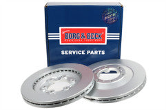 Borg & Beck - BRAKE DISC PAIR - BBD5421 - Fits: Great Wall Steed 5 13-
