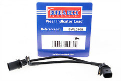Borg & Beck - WEAR LEAD - BWL3108 - Fits: Audi A7 10/10-