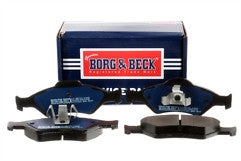 Borg & Beck - FRONT BRAKE PADS - BBP1616 - Fits: Ford Fiesta III/courier 99-