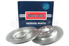 Borg & Beck - BRAKE DISC PAIR - BBD4216 - Fits: Volvo S60/S80/V70/XC70 98-10