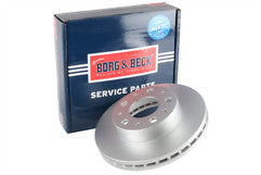 Borg & Beck - BRAKE DISC SINGLE - BBD6125S - Fits: Fiat Ducato Maxi 14-