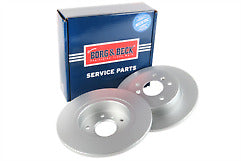 Borg & Beck - BRAKE DISC PAIR - BBD5367 - Fits: Nissan Qashqai 02/14-