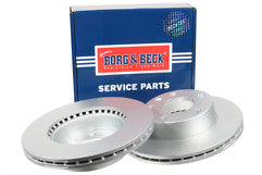 Borg & Beck - BRAKE DISC PAIR - BBD4687 - Fits: LDV Maxus 05 -