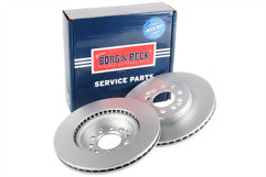 Borg & Beck - BRAKE DISC PAIR - BBD5603 - Fits: ZS 1.0, 1.5, EV 10/17-