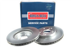 Borg & Beck - BRAKE DISC PAIR - BBD4660 - Fits: Honda FR-V 11/04 -