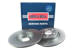 Borg & Beck - BRAKE DISC PAIR - BBD5326 - Fits: MB A,B Class(W176,246) 05/12-