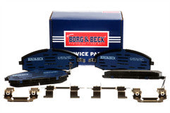 Borg & Beck - FRONT BRAKE PADS - BBP1866 - Fits: Nissan Patrol (Y61) 4/98-06/10