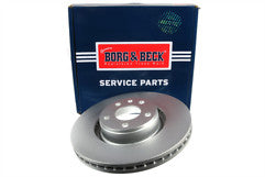 Borg & Beck - BRAKE DISC SINGLE - BBD5905S - Fits: Audi A6 05/04-