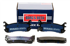 Borg & Beck - BRAKE PADS - BBP1584 - Fits: Mazda 323/MX-5 90-