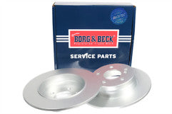 Borg & Beck - BRAKE DISC PAIR - BBD4722 - Fits: Mercedes C Class C200CDi 07-