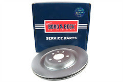 Borg & Beck - BRAKE DISC SINGLE - BBD6085S - Fits: Audi A6 05/11-