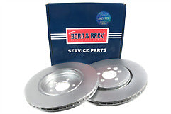 Borg & Beck - BRAKE DISC PAIR - BBD4696 - Fits: Rover MG ZT-T 2.5,4.6 01-05