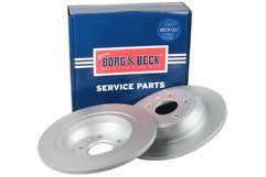 Borg & Beck - BRAKE DISC PAIR - BBD5385 - Fits: Ford Mondeo V 09/14-