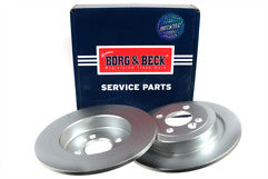 Borg & Beck - BRAKE DISC PAIR - BBD5410 - Fits: Mini Clubman 07/08-12/14
