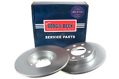 Borg & Beck - BRAKE DISC PAIR - BBD4249 - Fits: Cit.C4. Peu.307. 01-