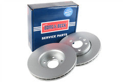 Borg & Beck - BRAKE DISC PAIR - BBD4297 - Fits: GM, Nissan, Renault Vans 01-