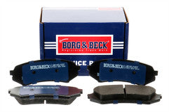 Borg & Beck - REAR BRAKE PADS - BBP1685 - Fits: Toyota Land Cruiser 1997-