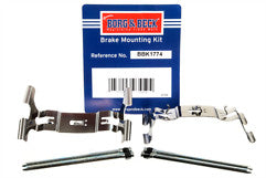 Borg & Beck - FITTING KIT - PADS - BBK1774 - Fits: Audi E-tron 2018-