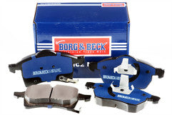 Borg & Beck - FRONT BRAKE PADS - BBP1612 - Fits: Vauxhall Astra/Zafira 98-