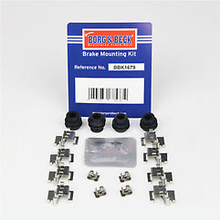 Borg & Beck - FITTING KIT - PADS - BBK1679 - Fits: C-HR, T-ROC 10/16-