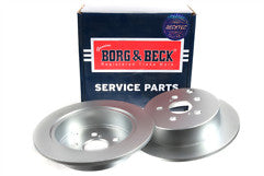 Borg & Beck - BRAKE DISC PAIR - BBD4462 - Fits: Toyota Celica 1.8 VVti 99-