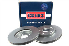Borg & Beck - BRAKE DISC PAIR - BBD4485 - Fits: Mercedes A170/180/200 09/04-