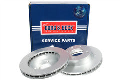 Borg & Beck - BRAKE DISC PAIR - BBD4686 - Fits: Ford Escort,Sierra 83- vented