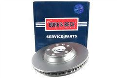 Borg & Beck - BRAKE DISC SINGLE - BBD5758S - Fits: VW Touarag 02-