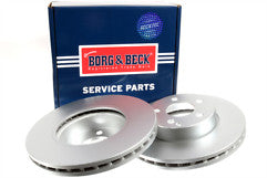 Borg & Beck - BRAKE DISC PAIR - BBD4629 - Fits: Mercedes C Class C200 CDI 07-