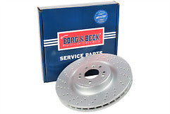 Borg & Beck - BRAKE DISC SINGLE - BBD6136S - Fits: Mercedes GLE(W166)250d 04/15-