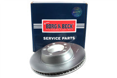 Borg & Beck - BRAKE DISC SINGLE - BBD6162S - Fits: Porsche Panamera(970) 05/11-16