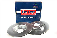 Borg & Beck - BRAKE DISC PAIR - BBD4335 - Fits: Mazda 6 02-