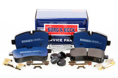 Borg & Beck - REAR BRAKE PADS - BBP2034 - Fits: Iveco Daily III 06-