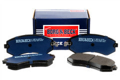Borg & Beck - FRONT BRAKE PADS - BBP1611 - Fits: Nissan Almera 01/98-02/00