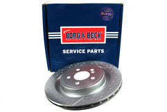 Borg & Beck - BRAKE DISC SINGLE - BBD6129S - Fits: Merc.A Class(W176)AMG 07/13-