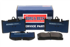 Borg & Beck - FRONT BRAKE PADS - BBP2230 - Fits: Lexus LS430 4.3 11/00-12/06