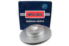 Borg & Beck - BRAKE DISC SINGLE - BBD5825S - Fits: BMW X5 07-