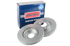 Borg & Beck - BRAKE DISC PAIR - BBD5360 - Fits: Citroen C4 Picasso 02/13-