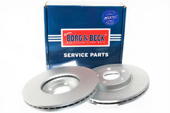 Borg & Beck - BRAKE DISC PAIR - BBD4316 - Fits: Ford Connect/Tourneo 01-
