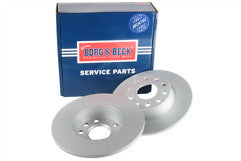 Borg & Beck - BRAKE DISC PAIR - BBD5200 - Fits: VW Golf,Jetta(1-KS,1-KT)09/09-