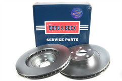 Borg & Beck - BRAKE DISC PAIR - BBD4119 - Fits: Subaru Impreza 2.0 Turbo 97-
